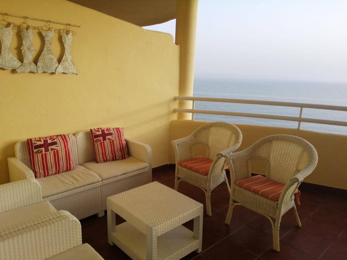 Holidays2Benalmadena Torrequebrada Sea View Front Beach With Pool Parking & Terraces Eksteriør bilde